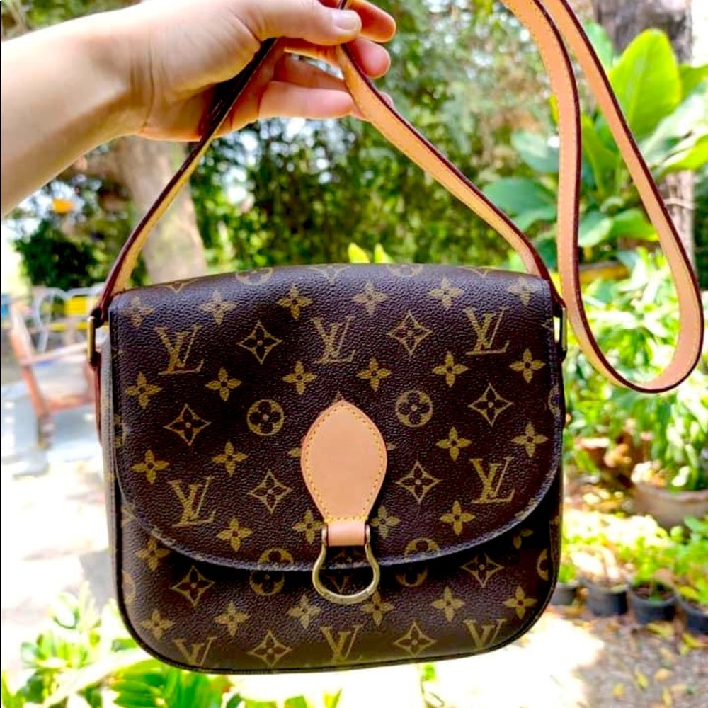 🔥Authentic Louis Vuitton Saint Cloud GM ✨ NEW VACHETTA!!! 🦄
